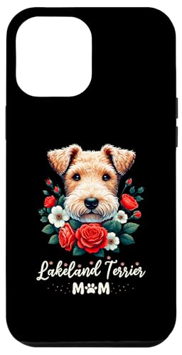 Hülle für iPhone 12 Pro Max Roses Flowers Lakeland Terrier Terriers Lakie von Animal Dog Lover Gifts