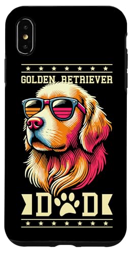 Hülle für iPhone XS Max Golden Retriever Dad GR Dog Goldie von Animal Dog Lover Gifts