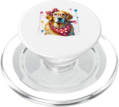 Paint Art Golden Retriever GR Dog Goldie Painter Artist PopSockets PopGrip für MagSafe Paint Art Golden Retriever GR Dog Goldie Painter Artist PopSockets PopGrip für MagSafe von Animal Dog Lover Gifts