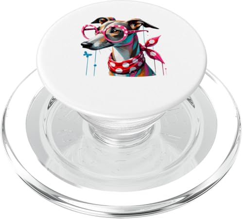 Paint Art Greyhound English Sighthound Painter Artist PopSockets PopGrip für MagSafe Paint Art Greyhound English Sighthound Painter Artist PopSockets PopGrip für MagSafe von Animal Dog Lover Gifts