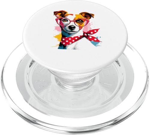 Paint Art Jack Russell Terrier Painter Artist PopSockets PopGrip für MagSafe Paint Art Jack Russell Terrier Painter Artist PopSockets PopGrip für MagSafe von Animal Dog Lover Gifts
