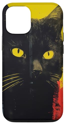 Hülle für iPhone 14 katzenmalerei tier säugetier katzenliebhaber von Animal Lover Animal Pattern