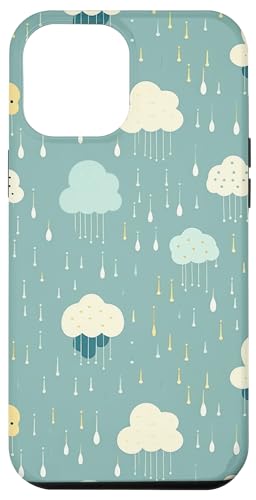 Hülle für iPhone 15 Plus Regenwolkenmuster von Animal Lover Animal Pattern