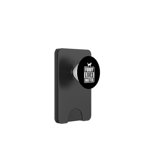 Hund von Furry Lives Matter von Tierschützern PopSockets PopWallet für MagSafe von Animal Lover Animal Rights Activists Clothing