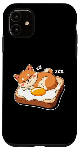 Hülle für iPhone 11 Shiba Inu Egg Sandwich Hundebesitzer Welpe Shibas von Animal Pet Shiba Inu Dog Lover Gifts