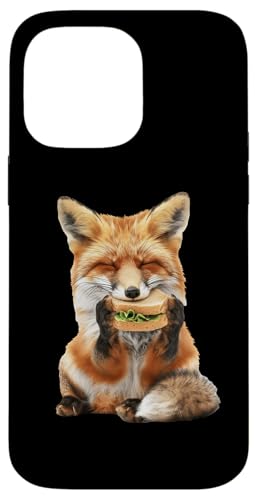 Hülle für iPhone 14 Pro Max Fox Sandwich von Animal Sandwich Design