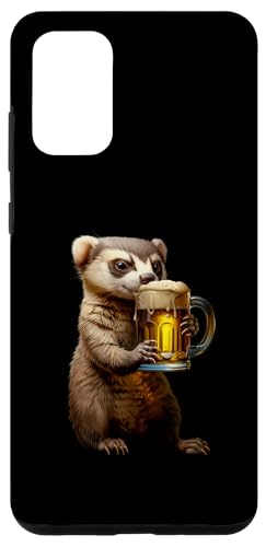 Hülle für Galaxy S20+ Frettchen Bier von Animals Beer Design