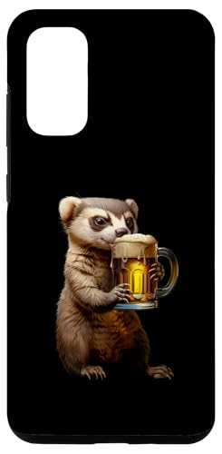 Hülle für Galaxy S20 Frettchen Bier von Animals Beer Design