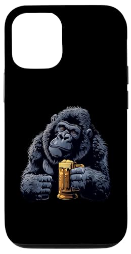 Hülle für iPhone 13 Gorilla-Bier von Animals Beer Design