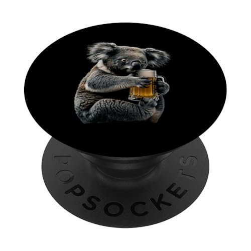 Koala-Bier PopSockets mit austauschbarem PopGrip von Animals Beer Design