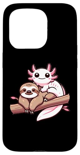 Hülle für iPhone 15 Pro Anime Kawaii Axolotl Sloth von Anime Kawaii Axolotl Sloth Apparel