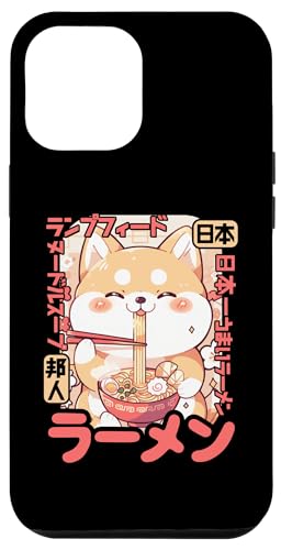 Hülle für iPhone 14 Plus Shiba Inu Loving Ramen Kawaii Neko Shiba Inu Ramen für Hunde von Anime Ramen Shiba Inu Kawaii Japanese Aesthetic