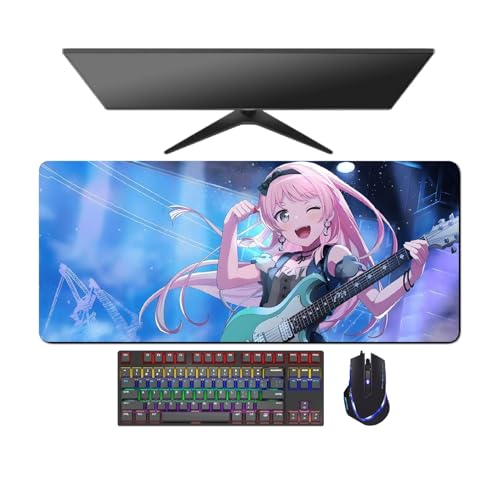 4 mm Verdickung. Anime Bang Dream! It's MyGO Mauspad, 700 x 300 x 4 mm, zarter Schlossrand, wasserdicht von AnimeFans