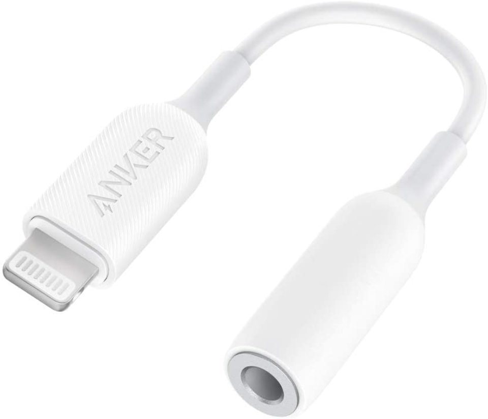 Anker Audio-Adapter, 3.5mm Audio Adapter mit MFi Lightning Stecker von Anker