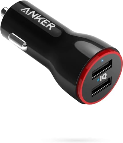 Anker PowerDrive 2 Auto schwarz – Handy-Ladegeräte (Auto, Zigarettenanzünder, 5 V, 4,8 A, schwarz) von Anker