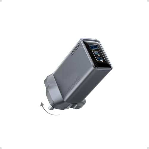 Anker Prime 100W USB C Ladegerät, 3-Port Faltbares und kompaktes GaN Ladegerät, für MacBook Pro/Air, iPad Pro, iPhone 15/14 Serie, Galaxy S24/S23, Note20, Pixelbook, Apple Watch und mehr Anker Prime 100W USB C Ladegerät, 3-Port Faltbares und kompaktes GaN Ladegerät, für MacBook Pro/Air, iPad Pro, iPhone 15/14 Serie, Galaxy S24/S23, Note20, Pixelbook, Apple Watch und mehr von Anker