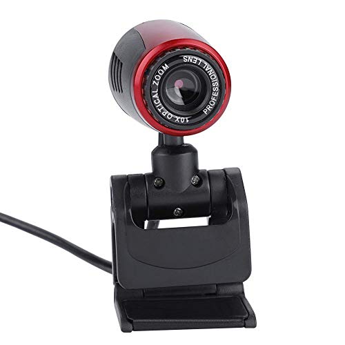 Annadue 360 ° USB 2.0 Full HD Webcam Online Arzt Termin Webkamera mit MIC 16MP HD Webcam Webkamera Cam Breitbild Videoanruf und Aufzeichnung, für Streaming, Spielaufzeichnung mit PC, Laptop, Desktop von Annadue