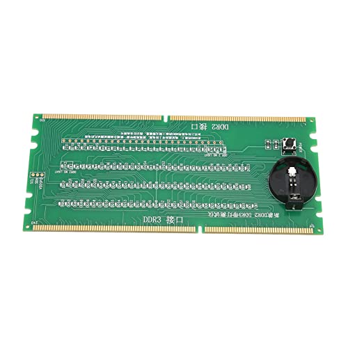 Computerspeichertester DDR2 DDR3 2 in 1, PCB-Material Leuchtdioden Desktop-Mainboard-Tester, für - und -Motherboards von Annadue