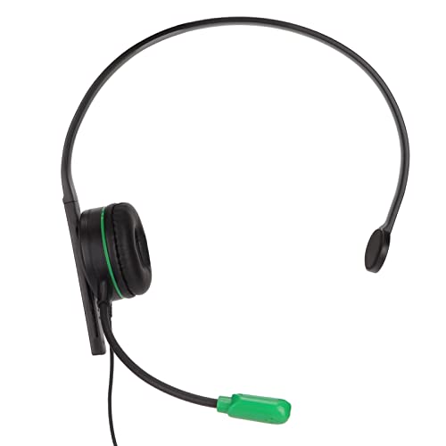 Gaming Chat Headset, Kabelgebundenes 3,5mm Klinken Headset mit Mikrofon, Geräuschunterdrückung und Audiosteuerung, für PS4, für Xbox One, Laptop, für PSP, Tablet, für IOS, für PC, Ccomputer, Telefon von Annadue