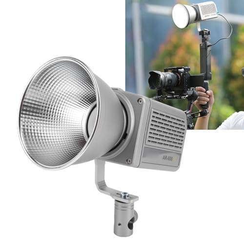 LED Videoleuchte, Dimmbare Hand RGB Fotografiebeleuchtung mit APP Steuerung, 55 W COB LED Dauerlicht für Studiofotografie Videoaufnahmen von Annadue