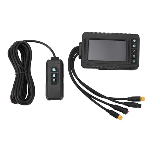 Motorrad Dashcam, 3 Zoll IPS Bildschirm, 170 ° Weitwinkel Dual 2K Video Motorradrekorder, WiFi Handyverbindung, für Motorräder Im Gelände. von Annadue