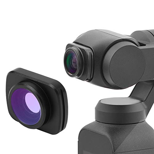Weitwinkelobjektiv für DJI OSMO Pocket 2, Handheld Gimbal Kamera Optisches Glasobjektiv, Magnetisches Anamorphotisches Objektiv für DJI OSMO Pocket 2 von Annadue