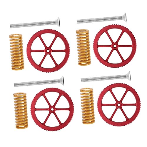 Anneome 1 Satz Teil für 3D-Drucker makramee rot Nivellierfeder-Kit Nivellierer Hitze Bausatz schrauben Mutternsatz für 3D-Drucker Zubehör für 3d-Drucker 3d drucker zubehör Metall Anneome 1 Satz Teil für 3D-Drucker makramee rot Nivellierfeder-Kit Nivellierer Hitze Bausatz schrauben Mutternsatz für 3D-Drucker Zubehör für 3d-Drucker 3d drucker zubehör Metall von Anneome
