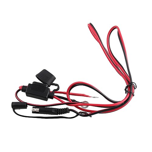 Anneome 12 V Dual USB Ladegerät Wasserdichtes Adapterkabel Mit Inline Sicherung Für Handy Und GPS Universal Einsatz Für E Scooter Und Motorräder von Anneome