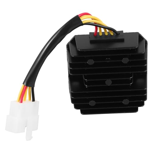 Anneome Gleichrichter Für Motorräder Motorrad Gleichrichter Motorradzubehör Reglergleichrichter Spannungsreglerstabilisator Universeller Gleichrichtersatz Stabilisator-kit Plastik Black Anneome Gleichrichter Für Motorräder Motorrad Gleichrichter Motorradzubehör Reglergleichrichter Spannungsreglerstabilisator Universeller Gleichrichtersatz Stabilisator-kit Plastik Black von Anneome