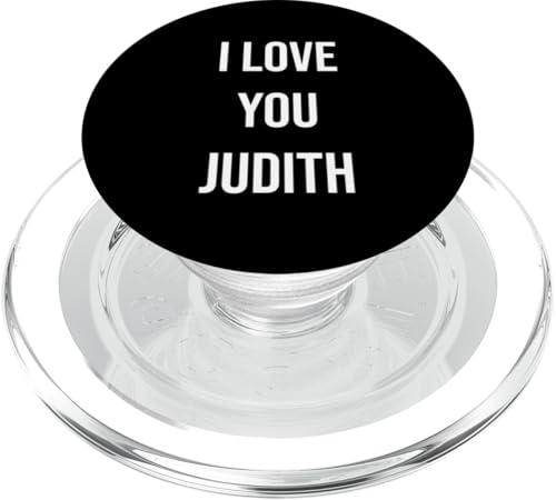 Ich liebe dich Judith PopSockets PopGrip für MagSafe von Anniversary Name Designs