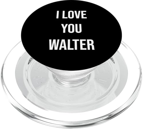 Ich liebe dich Walter PopSockets PopGrip für MagSafe von Anniversary Name Designs