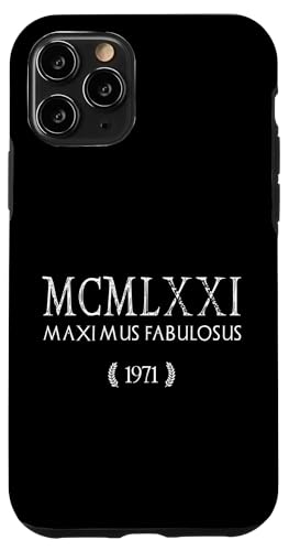 1971 - Der Größte der Legendären - MCMLXXI Hülle für iPhone 11 Pro von Anniversary