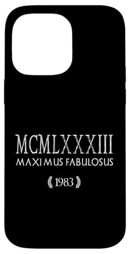 1983 - Der Größte der Legendären - MCMLXXXIII Hülle für iPhone 14 Pro Max von Anniversary