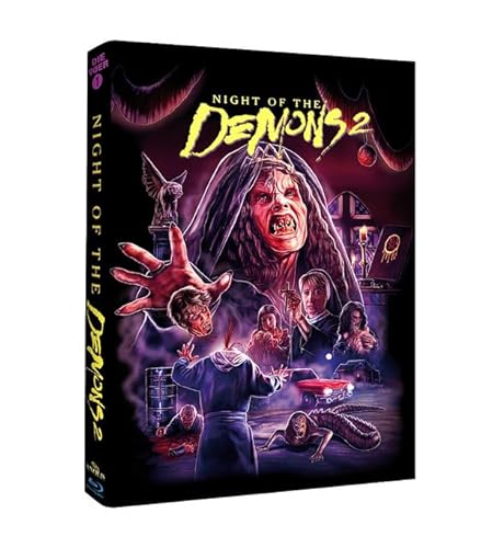 Night of the Demons 2 - Mediabook - Cover C - PHANTASTISCHE FILMKLASSIKER FOLGE NR. 24 [Blu-ray] von Anolis Entertainment