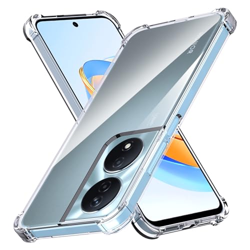 Anoowkoa Handyhülle Honor 90 Smart/Honor X7b 5G Hülle CASE Cover[Transparent Silikon Handy Hüllen] [Stoßfest Kratzfest ] Dünne Durchsichtige TPU Schutzhülle von Anoowkoa