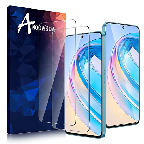 Anoowkoa Panzerglas für Honor X8a 2 Stück Schutzfolie 9H Härte Gehärtete Folie HD Vollbild Handyfolie Hartglas Anti-Kratzer Displayfolie von Anoowkoa