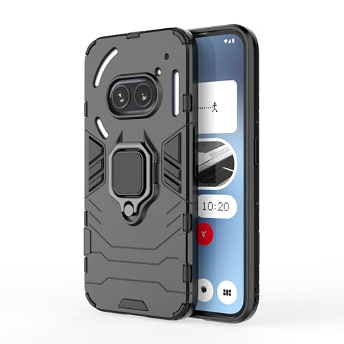 Anreixx Hülle Kompatibel mit Nothing Phone 2a, Militärische Panzertasche mit Autohalterung und Kickstand, Harte PC und weiche TPU Dual-Layer Ganzkörper-Schutzhülle von Anreixx