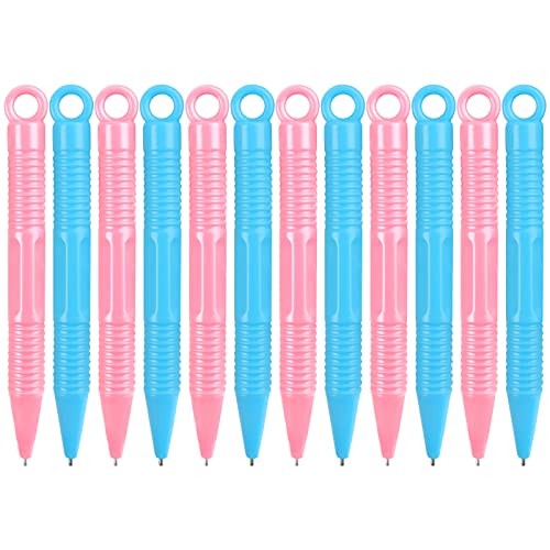 Anruyi 12 Stück Magnetstifte für Magnettafel, Magnetic Drawing Board Pens magnetstifte für magnettafel Kinder Zeichenbrett Magnetstift magnettafel ersatzstift zaubertafel Stift ersatz(Rosa Blau) von Anruyi