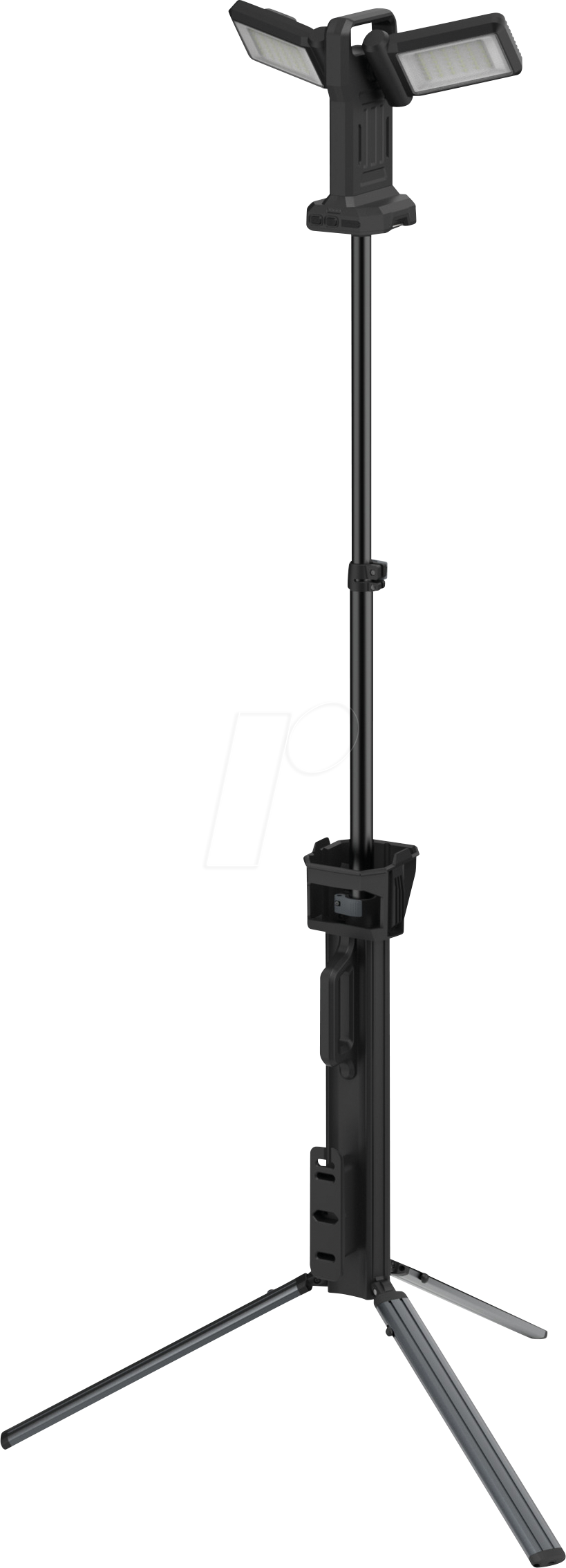 ANS 1600-0600 - LED-Baustrahler, 2x 36 W, 11500 lm, 4000/6500 K, mit Tripod von Ansmann