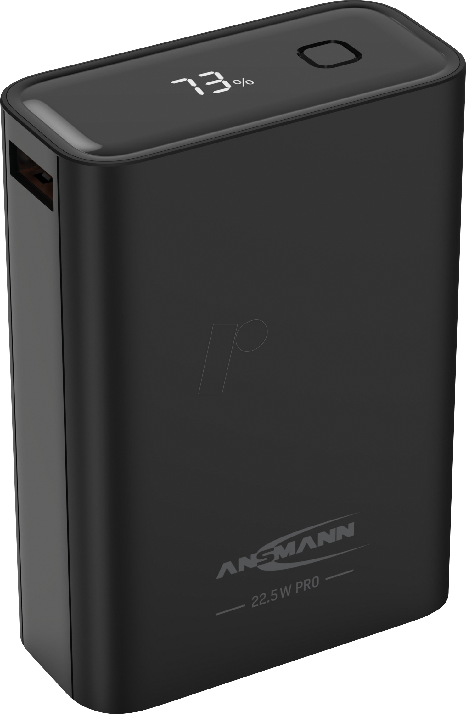 ANS 1700-0155 - Powerbank PB222PD, 20000 mAh, 22 W, USB-A, USB-C, schwarz von Ansmann