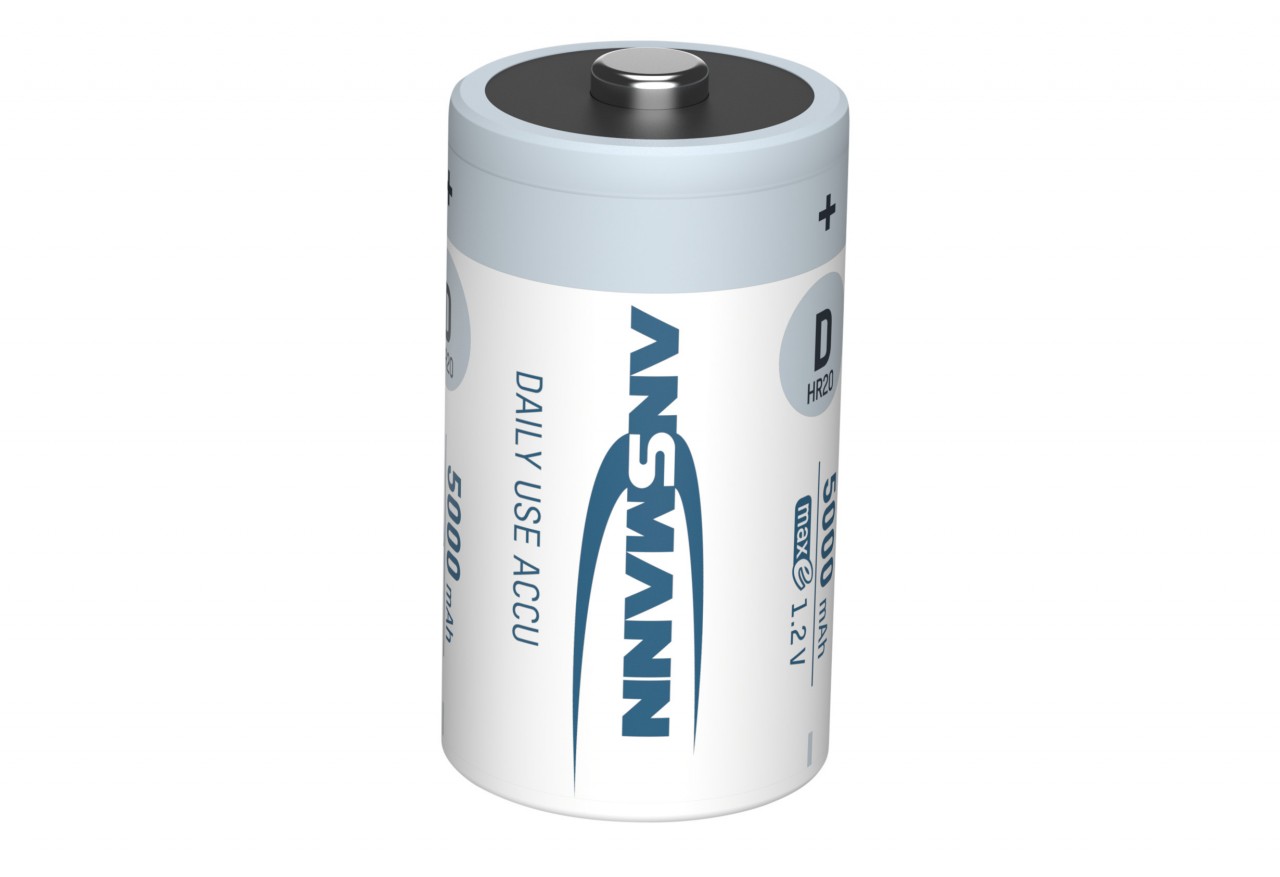 Ansmann NiMH-Akku Mono 5000mAh von Ansmann