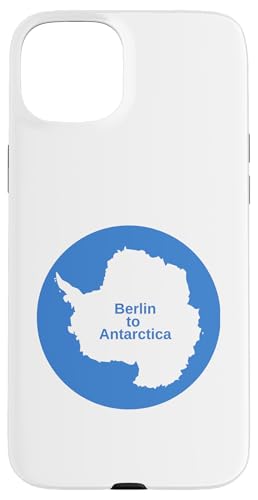 Hülle für iPhone 15 Plus Reise von Berlin nach Antarktis 2024 von AntarcticaGoods