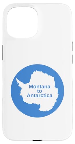 Hülle für iPhone 15 Von Montana in die Antarktis von AntarcticaGoods