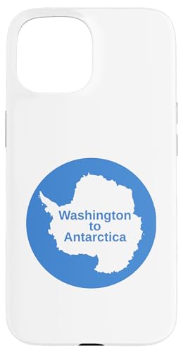 Hülle für iPhone 15 Von Washington in die Antarktis von AntarcticaGoods