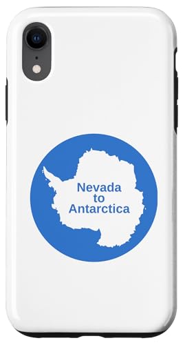 Hülle für iPhone XR Von Nevada in die Antarktis von AntarcticaGoods