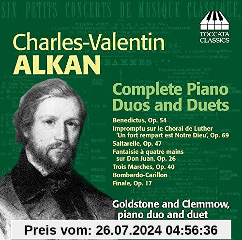 Alkan Piano Dous and Duets Cpl. von Anthony Goldstone