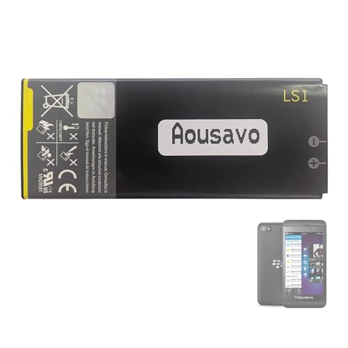 Aousavo BAT-47277-003 LS1 ersatz akku LS1 Kompatibel mit BlackBerry Z10 P9982 LS1 von Aousavo