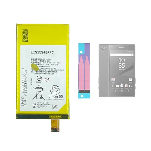 Aousavo LIS1594ERPC ersatz akku Kompatibel mit Sony Xperia Z5 Compact E5803 E5823 S50 SO-02H Xperia Z5C von Aousavo