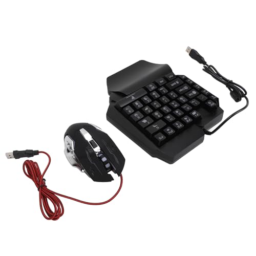 Aoveew 4 in 1 Mobile Game Combo Pack EIN Handspieltastatur und Mauskombination mit RGB -Tastatur -Mauskonverter von Aoveew