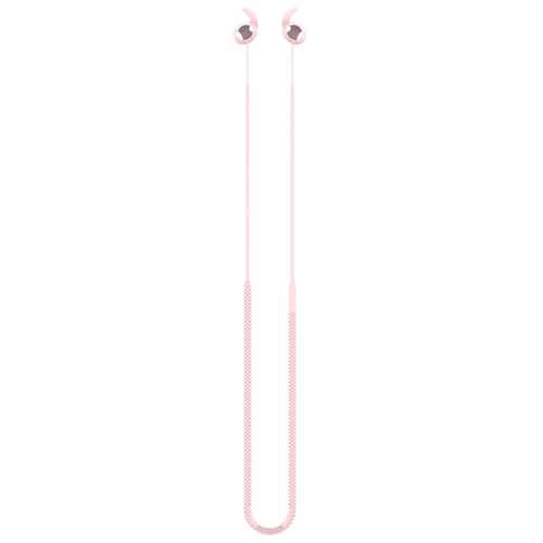 Band Anti-Verlust-Drahtkabel Passend für Samsung Galaxy Buds 3 pro Kopfhörerhalter Halsseil Schweißfestes Lanyard Kopfhörer-Halsband (Pink) von Aoyygg